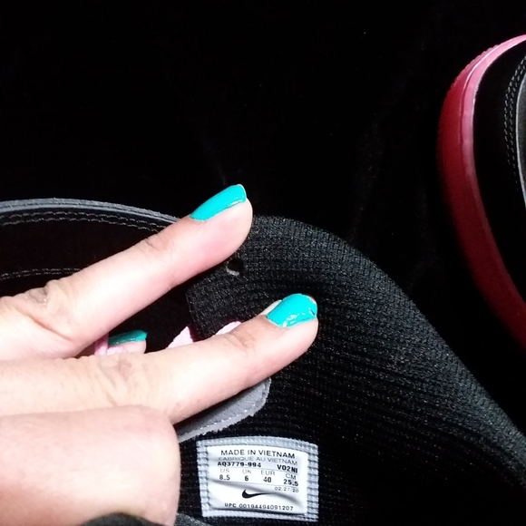 Nike Pink & Black Custom Air Force 1sπ - Picture 15 of 15